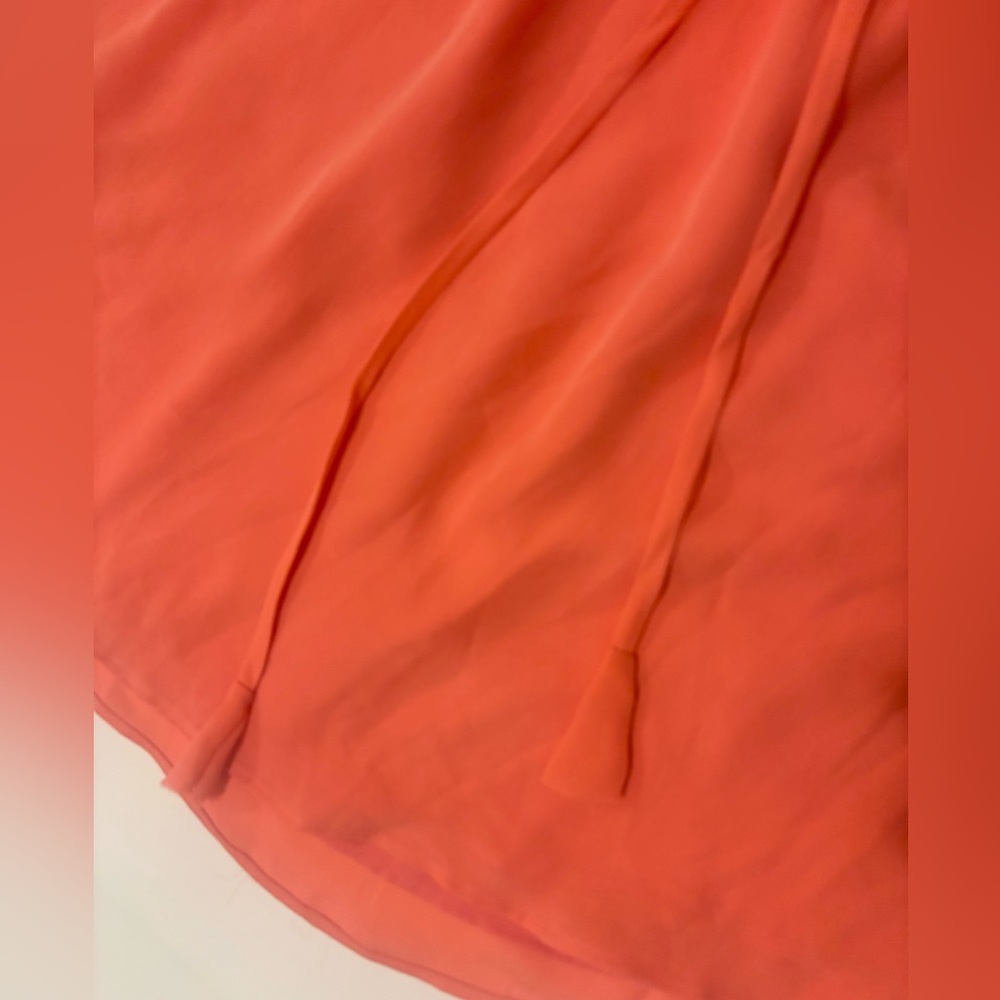 Babaton 100% silk Benedict tie waist dress - Picture 4 of 6